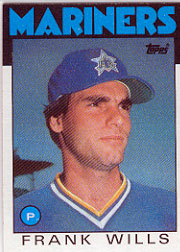 1986 Topps Baseball Cards      419     Frank Wills